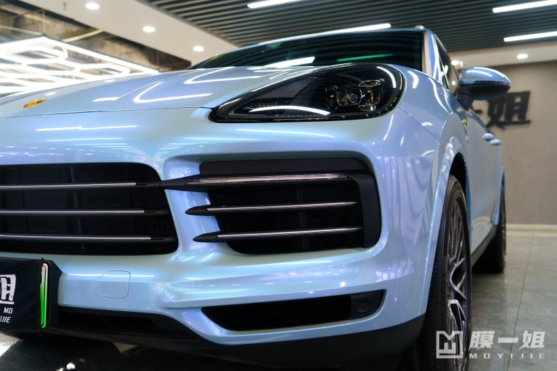 保时捷改双色月石灰