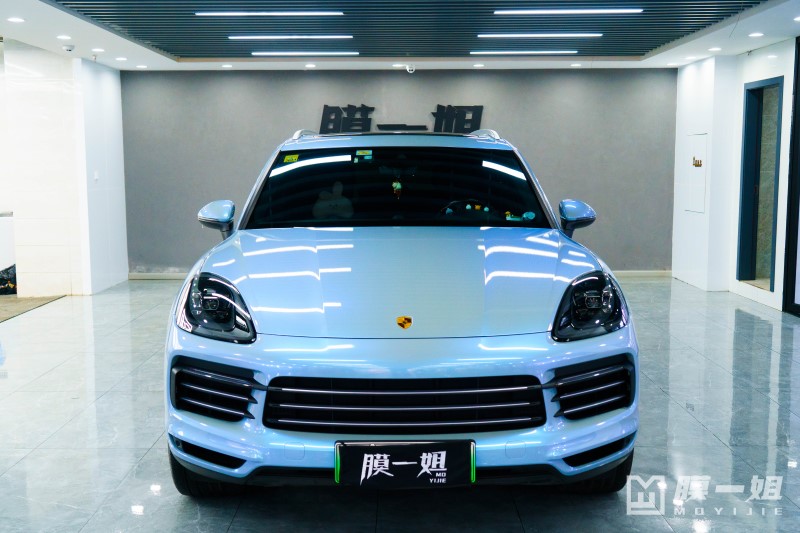 保时捷改双色月石灰