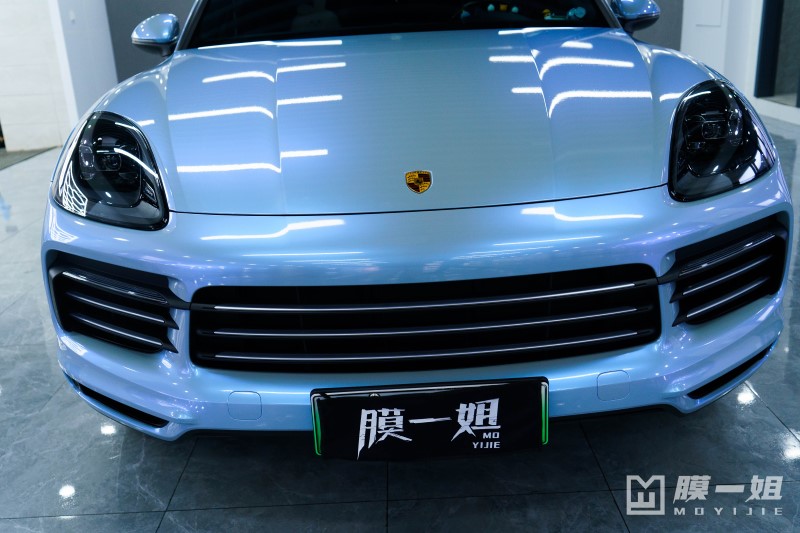 保时捷改双色月石灰