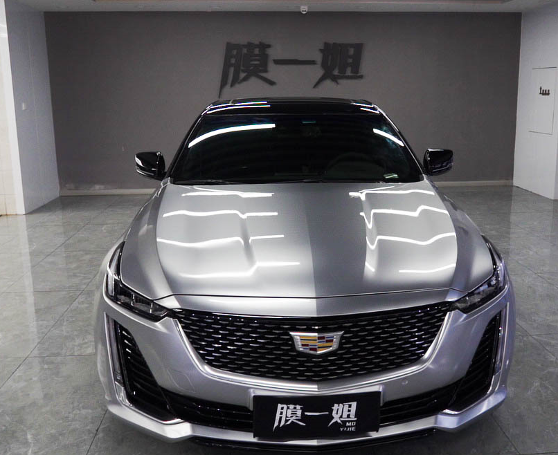 凯迪拉克CT5改色GT银