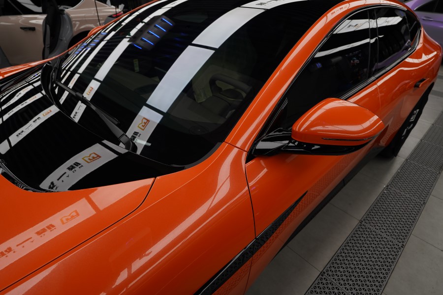 阿维塔改色PET烈焰橙