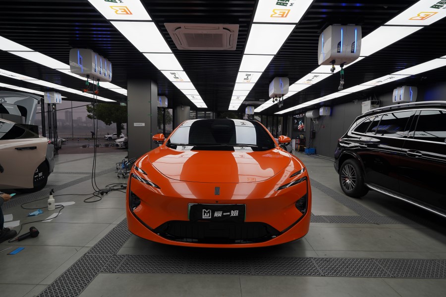 阿维塔改色PET烈焰橙