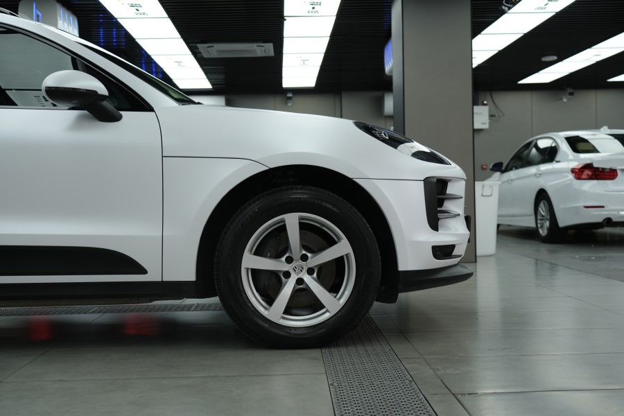 保时捷改色电镀白