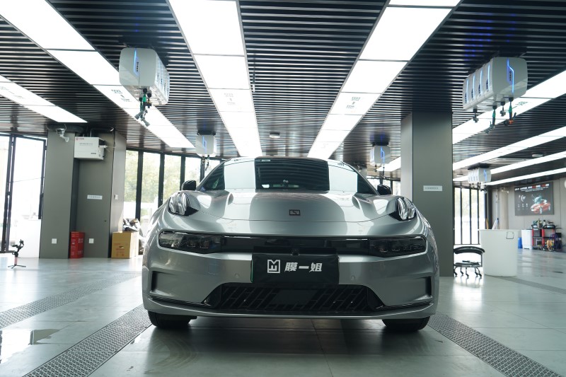 极氪001改色GT银