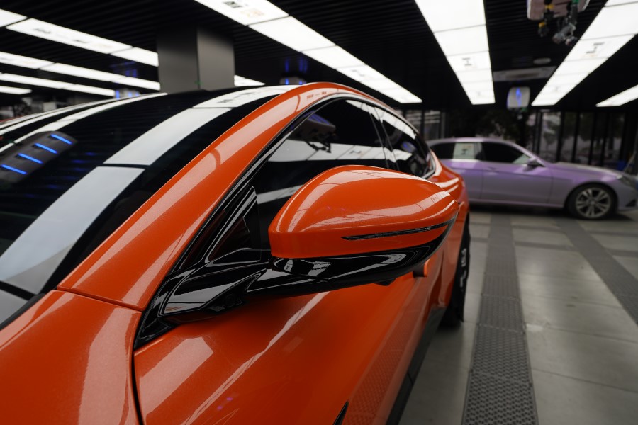 阿维塔改色PET烈焰橙