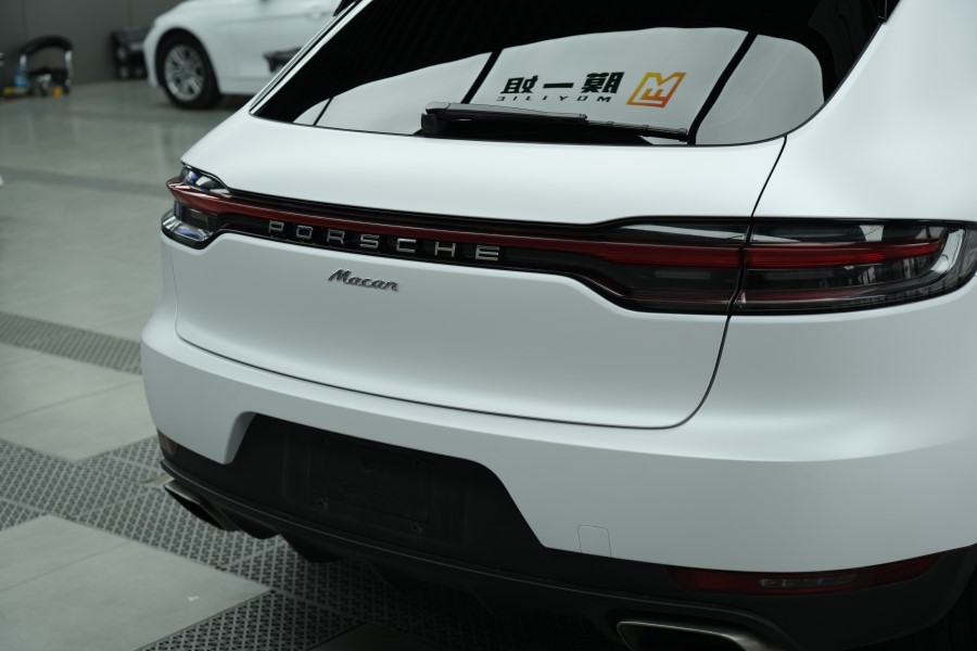 保时捷改色电镀白