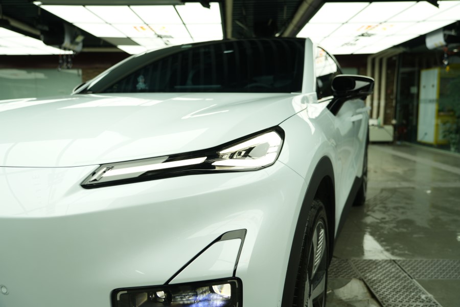 深蓝S05装贴隐形车衣