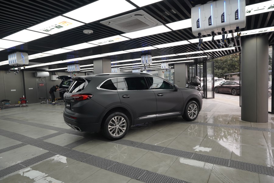 别克昂科威改色PET磨砂黑