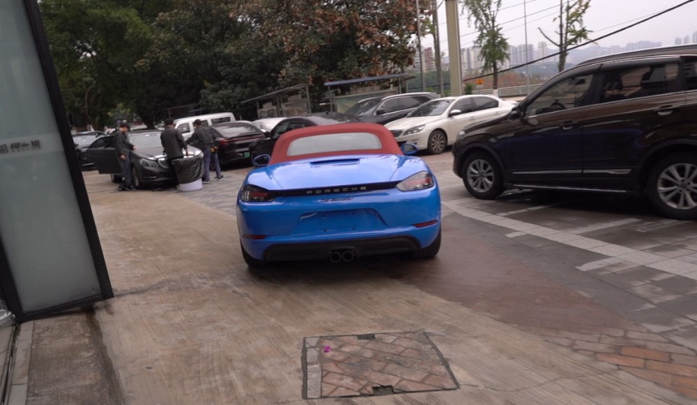 保时捷装贴膜一姐tpu隐形车衣