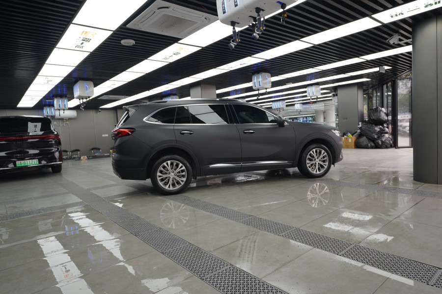 别克昂科威改色PET磨砂黑