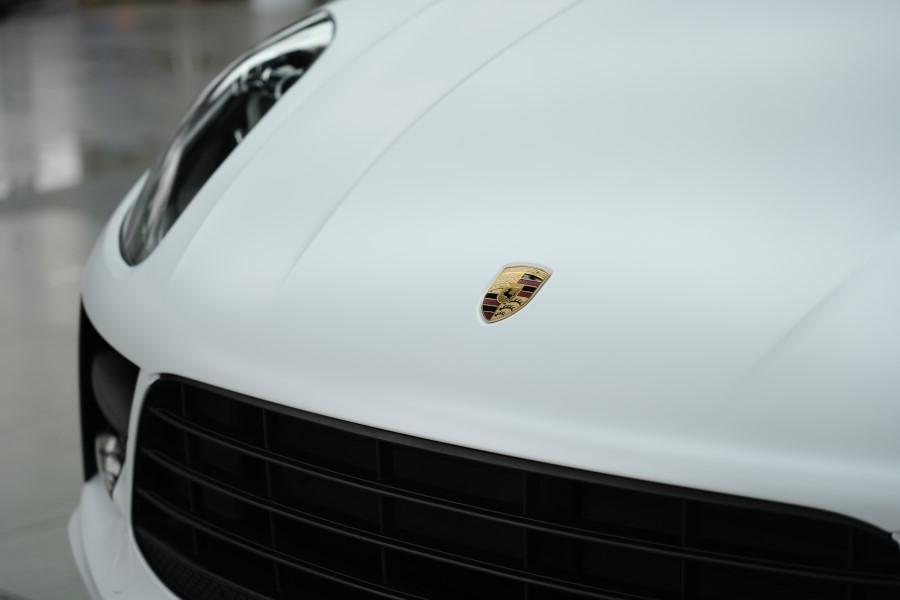 保时捷改色电镀白