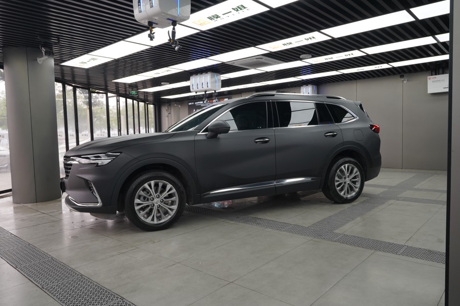 别克昂科威改色PET磨砂黑