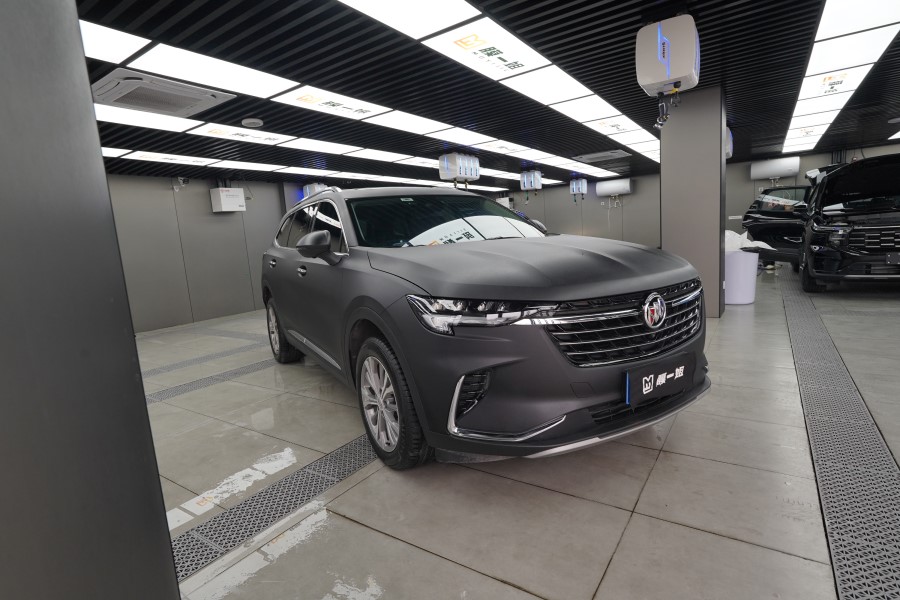 别克昂科威改色PET磨砂黑