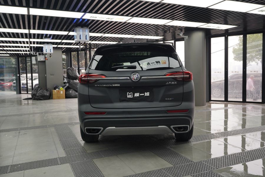 别克昂科威改色PET磨砂黑