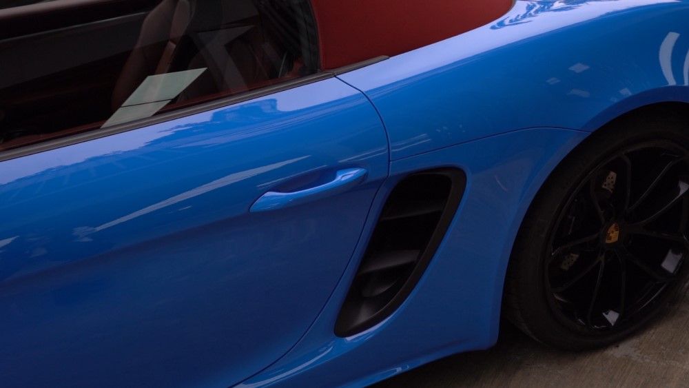 保时捷装贴膜一姐tpu隐形车衣