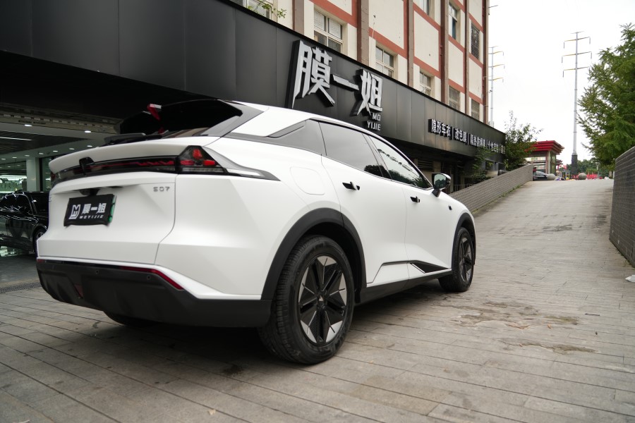 长安深蓝装贴亚光隐形车衣