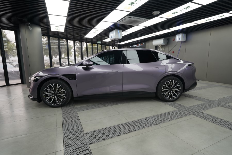 极氪007改色PET霞光紫（SU7）