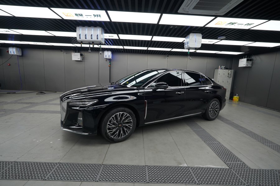 红旗H5装贴膜一姐tpu隐形车衣