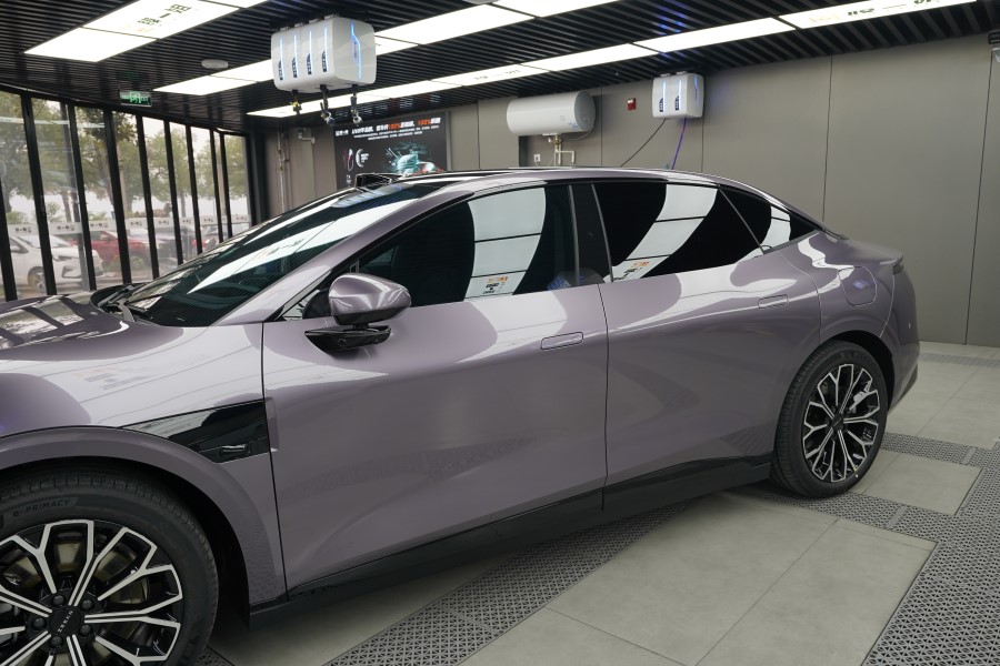 极氪007改色PET霞光紫（SU7）