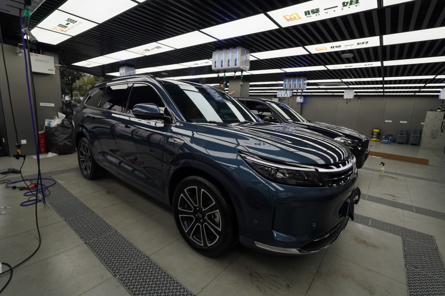 问界M7装贴膜一姐tpu隐形车衣