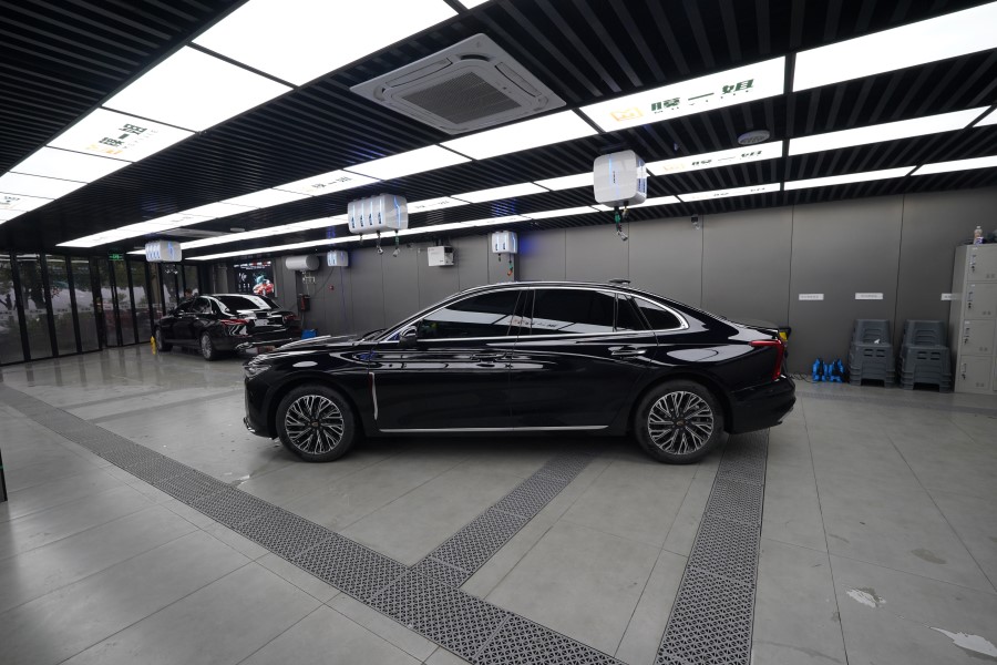 红旗H5装贴膜一姐tpu隐形车衣