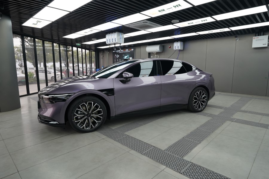 极氪007改色PET霞光紫（SU7）