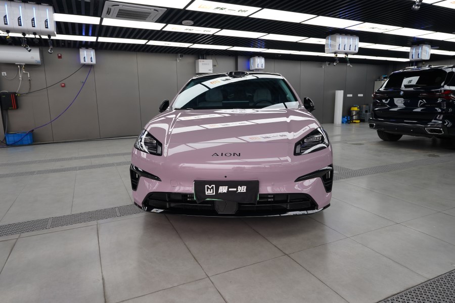 埃安装贴膜一姐tpu隐形车衣