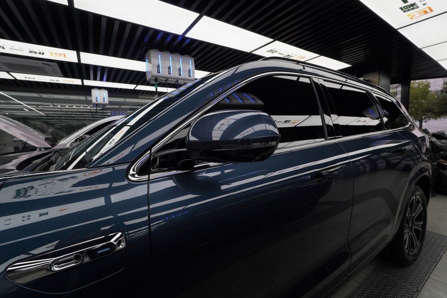 问界M7装贴膜一姐tpu隐形车衣