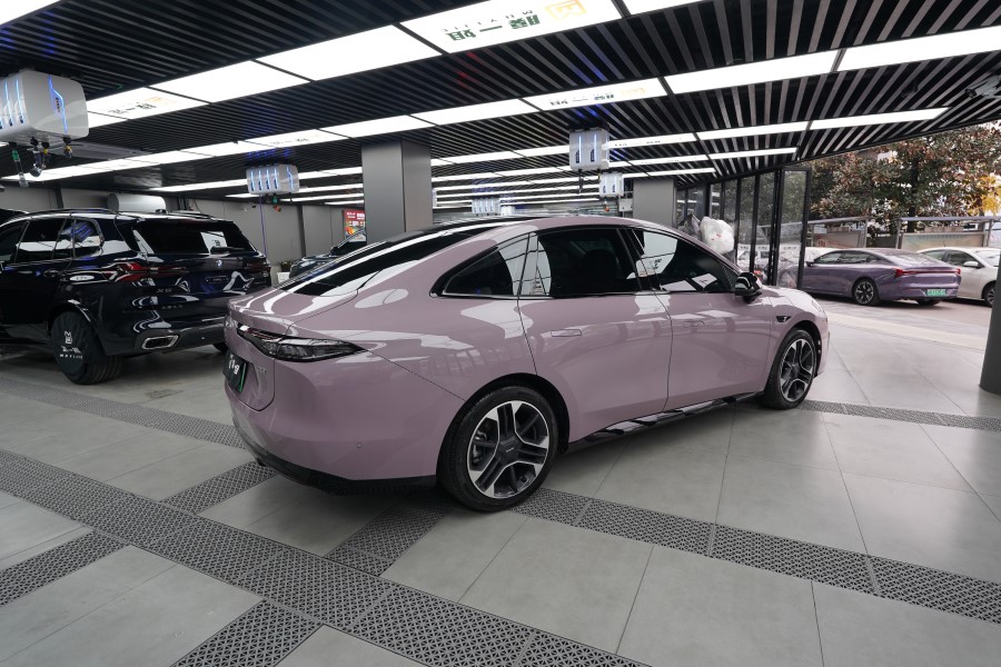 埃安装贴膜一姐tpu隐形车衣