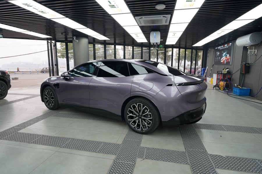 极氪007改色PET霞光紫（SU7）