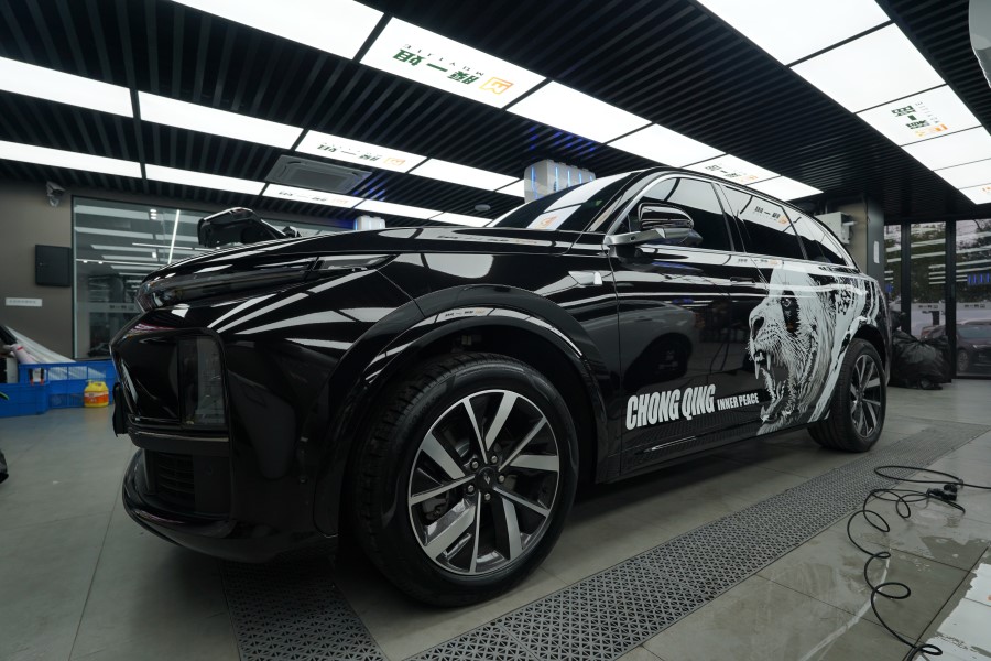 理想L7个性定制彩绘膜