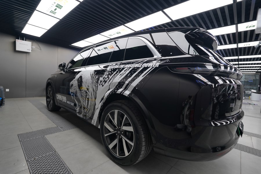 理想L7个性定制彩绘膜