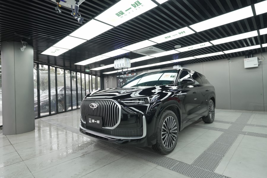 奇瑞瑞虎9装贴隐形车衣