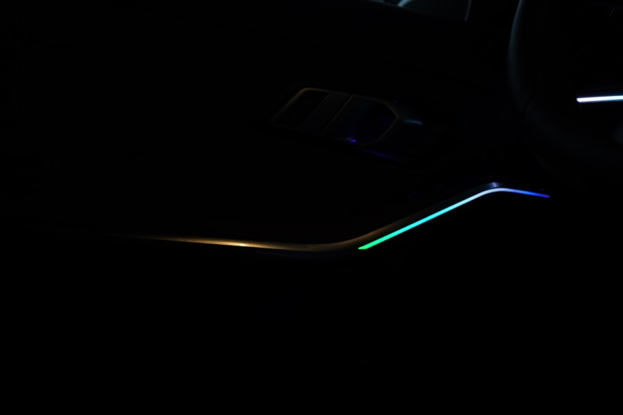 宝马3系改装升级氛围灯