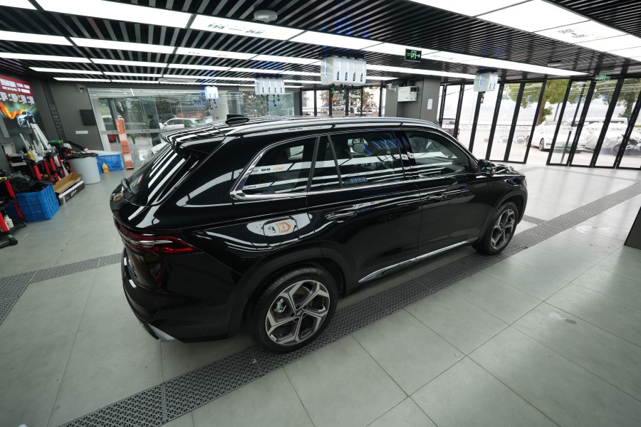 吉利星越l装贴膜一姐TPU隐形车衣