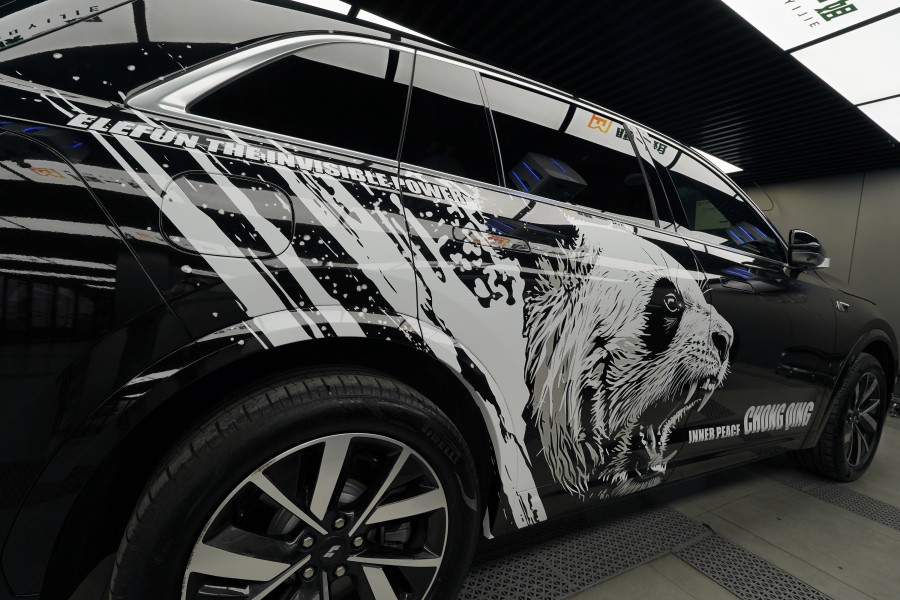 理想L7个性定制彩绘膜