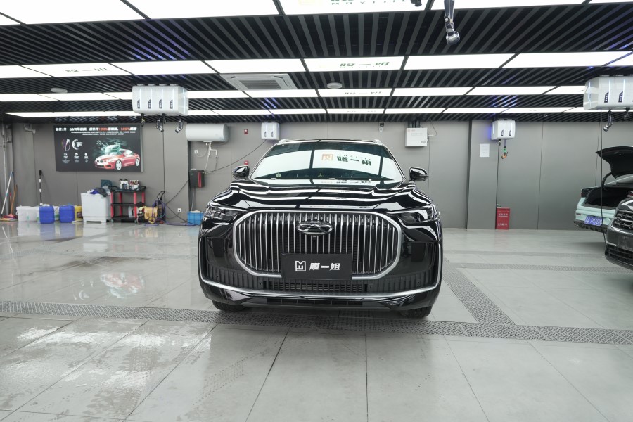 奇瑞瑞虎9装贴隐形车衣