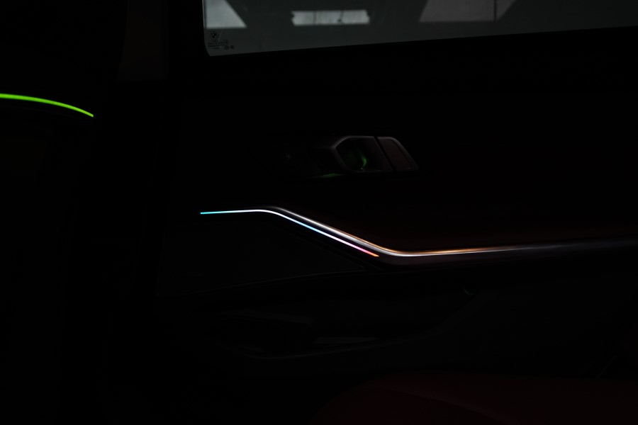 宝马3系改装升级氛围灯