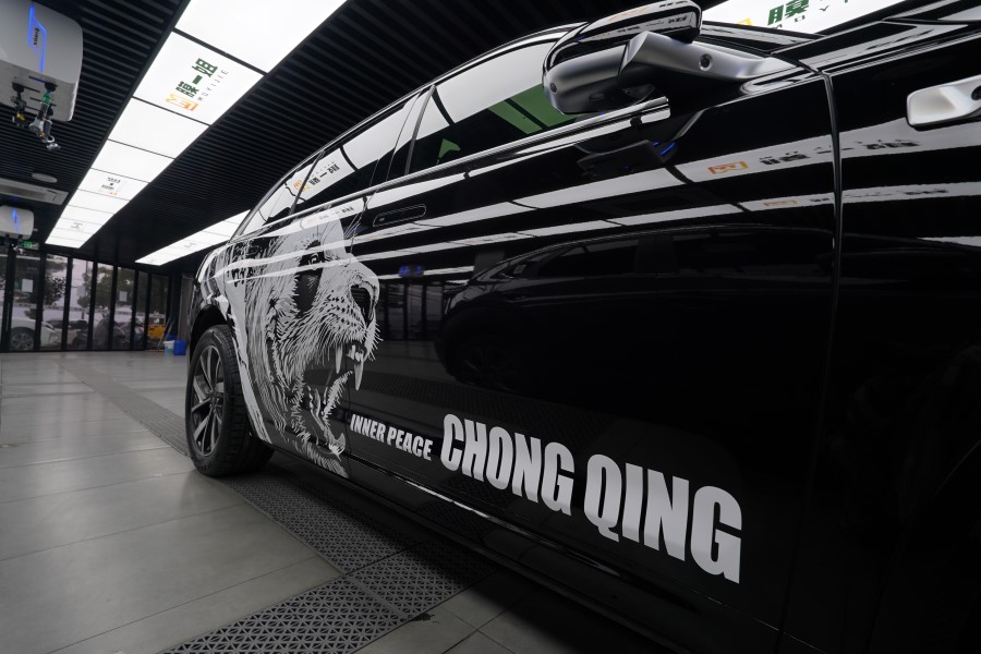 理想L7个性定制彩绘膜