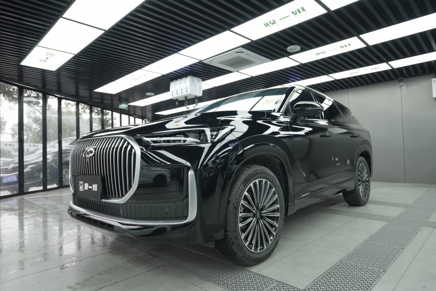 奇瑞瑞虎9装贴隐形车衣