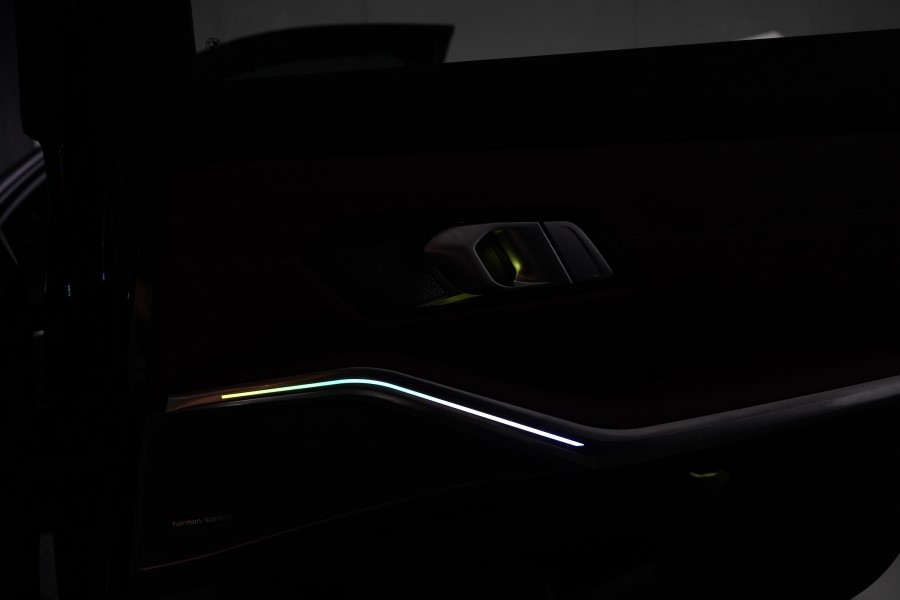 宝马3系改装升级氛围灯