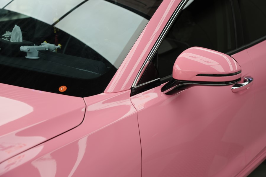 奔腾b70改色水晶粉红