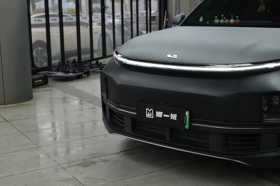 理想l8改磨砂黑