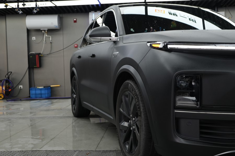 理想l8改磨砂黑