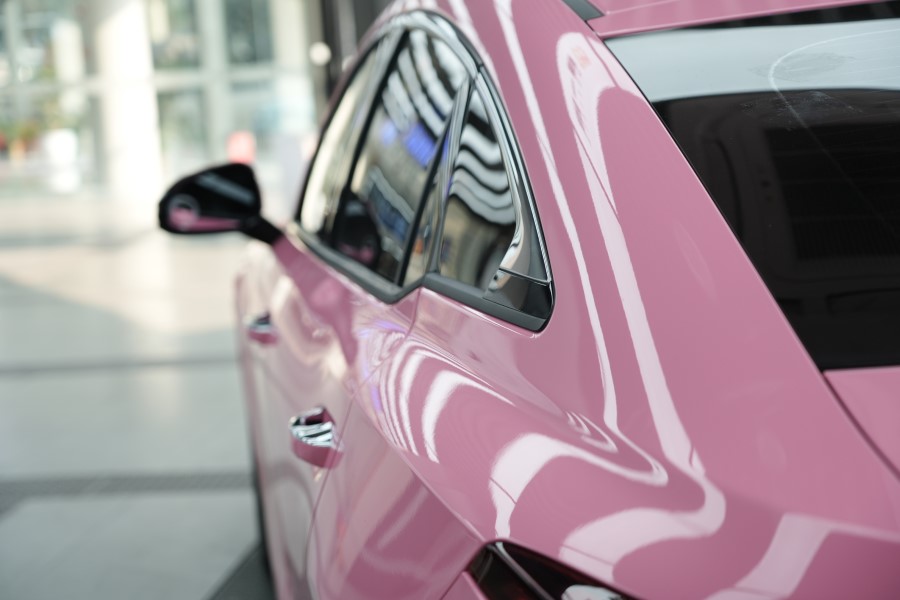 奔腾b70改色水晶粉红