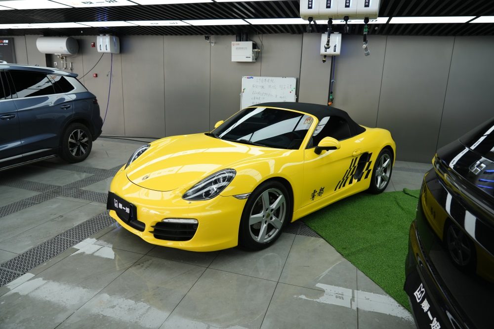 保时捷718个性彩绘