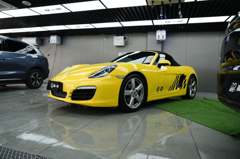保时捷718个性彩绘