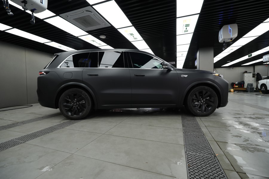 理想l8改磨砂黑