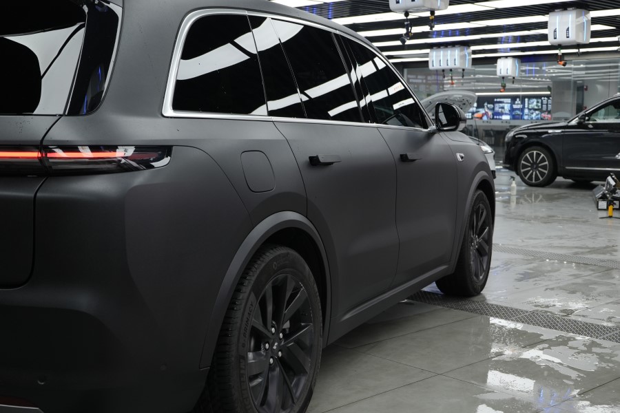 理想l8改磨砂黑