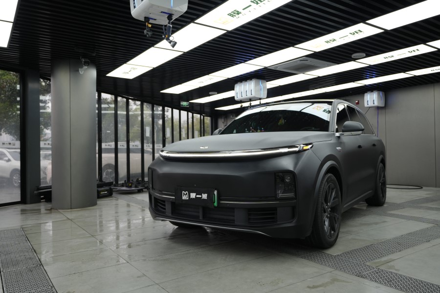 理想l8改磨砂黑